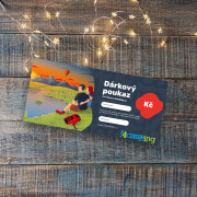 Voucher 4camping Tištěný dárkový poukaz