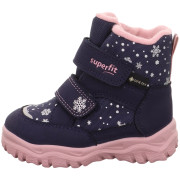 Dětské boty Superfit Husky1 Blau/Rosa