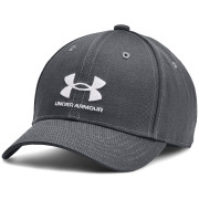 Dětská kšiltovka Under Armour B Essential Low Lockup Adj Pitch Gray