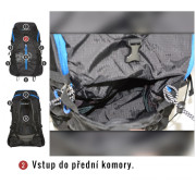 Batoh Husky Salmon 35 l