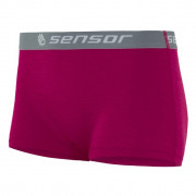 Dámské kalhotky s nohavičkou Sensor Merino Active fialové