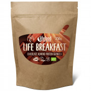 Granola Lifefood Life Breakfast Bio Raw čokoládová s mandlemi