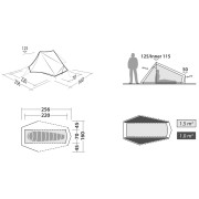 Turistický stan Robens Via 1 UL