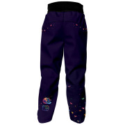Dětské softshellové kalhoty WAMU Dark Purple