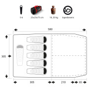 Rodinný stan Trimm Monzun