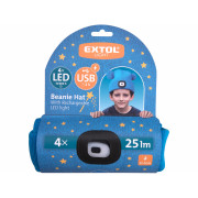 Čepice s čelovkou Extol Kids