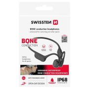 Sluchátka na plavání Swissten Bone conduction headphones