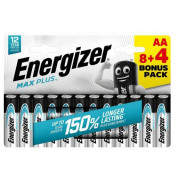 Baterie Energizer Max Plus AA/12 8+4