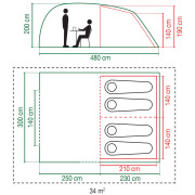 Rodinný stan Coleman Vespucci 4