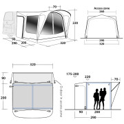 Předstan Outwell Parkville 200SA