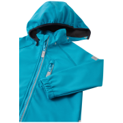 Dětská softshellová bunda Reima Vantti Aquatic Blue