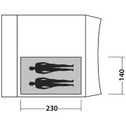 Ložnice Easy Camp Inner Wimberly