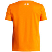 Dětské funkční triko Under Armour UA B Logo Wordmark SS Outrageous Orange