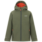 Dětská zimní bunda Regatta Hillain Warm Lined Dark Khaki