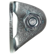 Plaketa s dříkem Singing Rock 10 mm pozink