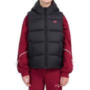 Dětská vesta 4F Vest Jacket F370 Deep Black