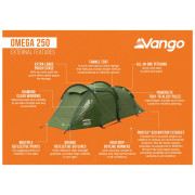 Turistický stan Vango Omega 250