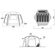 Rodinný stan Easy Camp Sandland Yurt