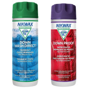 Impregnace Nikwax Down wash direct + Down Proof 2x 300ml