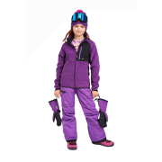 Dětská funkční mikina Reima Puhku Plum Purple