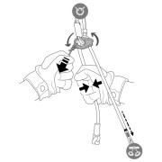 Odsedávací smyčka Petzl Connect Adjust