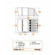 Rodinný stan Vango Sierra Air 500
