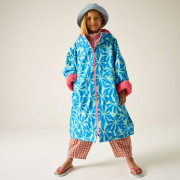 Nepromokavý kabát Regatta Junior Waterproof Changing Robe SBluFlPiLem