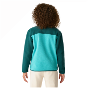 Dětská funkční mikina Regatta Junior Frankie Warm Fleece Mediterranea/Turquoise