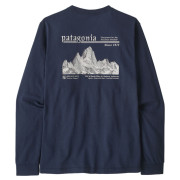 Pánské triko Patagonia M's L/S MW Hut Tripper Skyline T-Shirt