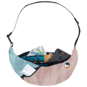Ledvinka Ticket to the Moon Upcycled Sling Bag