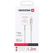 Nabíjecí a datový kabel Swissten Wireless charging cable for Apple Watch 1,2 m