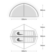 Turistický stan Terra Nova Equipment Helm Compact 2