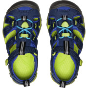 Dětské sandály KEEN Seacamp II Cnx Children Naval Academy/Chartreuse