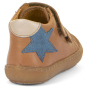 Dětské boty Froddo Ollie s star Cognac
