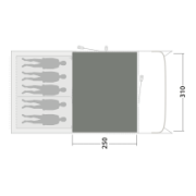 Koberec ke stanu Outwell Cozy Carpet Denver 5