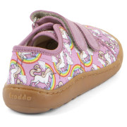 Dětské tenisky Froddo Barefoot canvas White/Pink