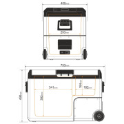 Chladící box Yolco TCX50