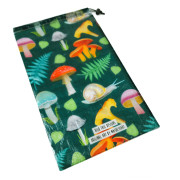 Obal High Tail Designs Drawstring Stuff Sack Forest Mushroom