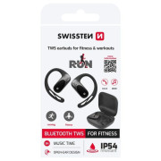 Bezdrátová sluchátka Swissten TWS earbuds for fitness & workouts