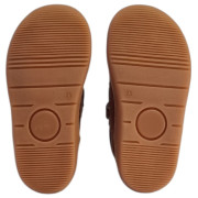 Dětské barefoot boty beBare 3602SA Tan