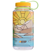 Láhev Nalgene Wide Mouth 1l Clear Stained Glass