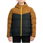 Dětská zimní bunda 4F Down Jacket M0915 Light Brown