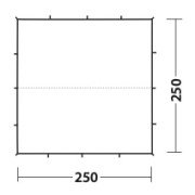 Tarp Robens Tarp 2.5 x 2.5 m Pro