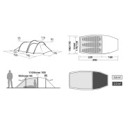 Turistický stan Robens Sage 3 Pro