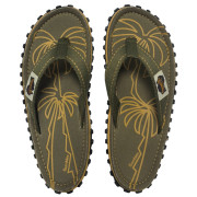 Pánské žabky Gumbies Palm Leaf Khaki