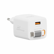 Adaptér Swissten SlideCharge Gan 45W, 1X USB-A 18W + kabel USB-C 0,75 m
