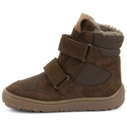 Dětské zimní boty Froddo Barefoot Tex Winter Dark Brown