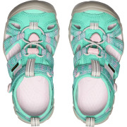 Dětské sandály KEEN Seacamp II Cnx Children Bright Aqua/Giggle Pink