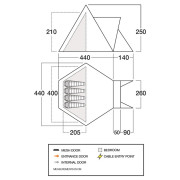 Rodinný stan Vango Teepee Air 400