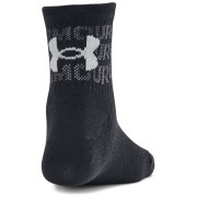 Dětské ponožky Under Armour Yth UA Essential 6Pk Qtr Black